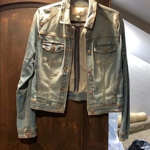 Hinge jean jacket